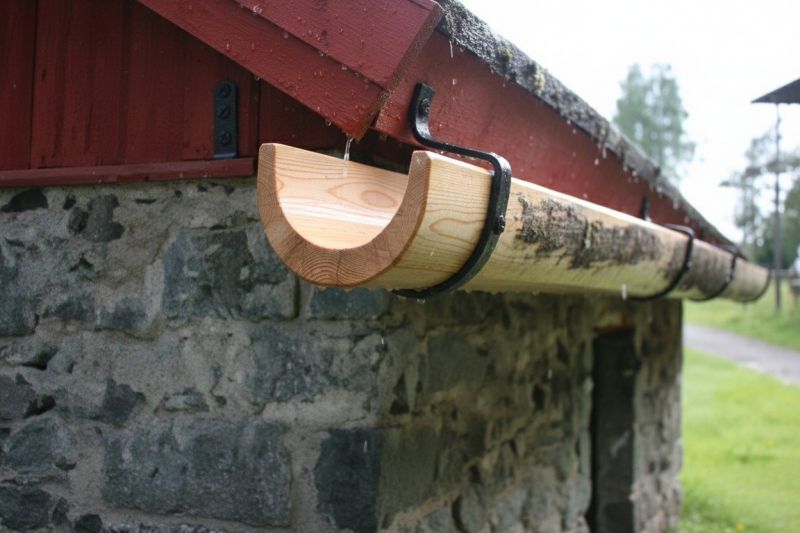 Wooden Gutter Replacement